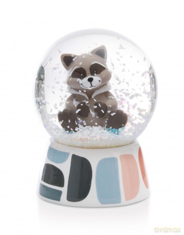 NICI Kula śnieżna szop Lenno 6.5cm