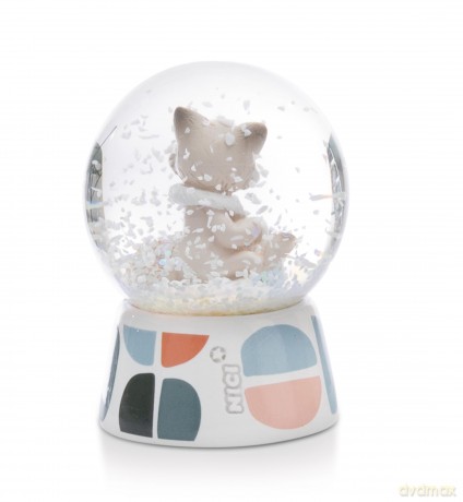 NICI Kula śnieżna lis polarny Vanja 6.5cm