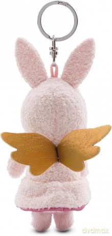 NICI wieszak/brelok na klucze Anioł stróż królik z serduszkiem 10cm