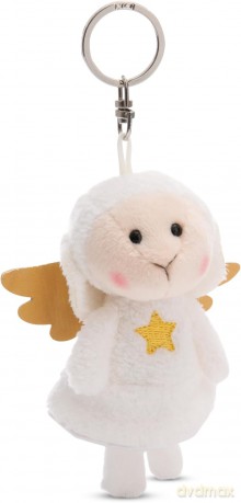 NICI wieszak/brelok na klucze Anioł stróż owieczka z gwiazdką 10cm