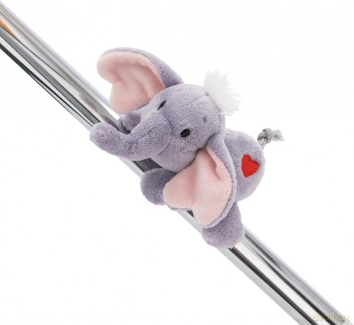 MagNICI Love ciemno szary słoń magnes 12cm