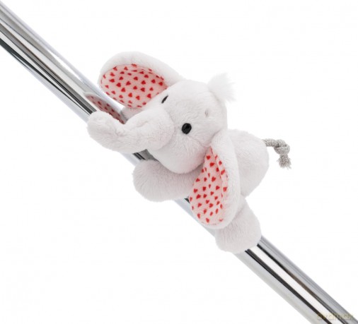 MagNICI Love jasno szary słoń magnes 12cm