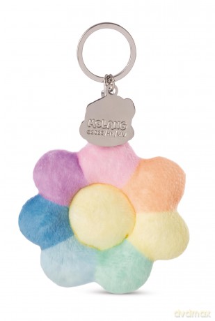 NICI wieszak/brelok do kluczy  rainbow flower 7cm