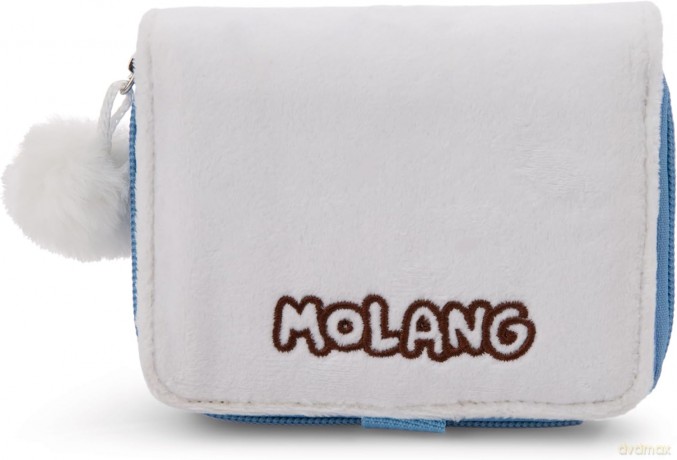 NICI Portfel MOLANG z tęczowym kwiatem 12x9,5cm