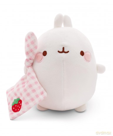 Soft toy MOLANG with comforter 20cm