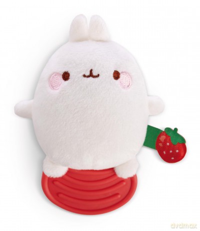 Teether MOLANG 12cm on header card