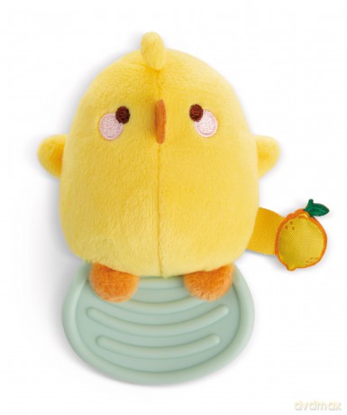 Teether Piu Piu 10cm on header card
