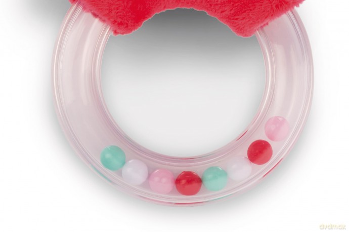 Rattle ring MOLANG 11cm on header card