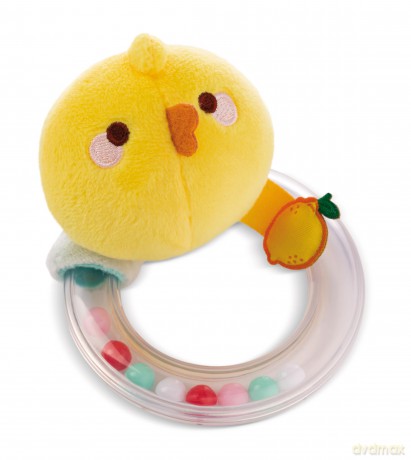 Rattle ring Piu Piu 11cm on header card