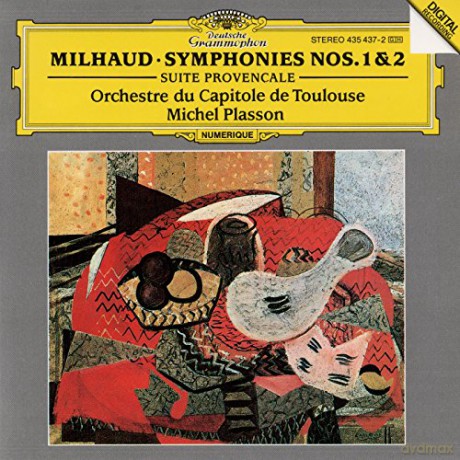 Plasson: Milhaud:Syms 1+2 [CD]