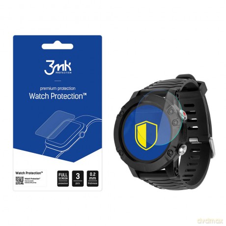 Szkło Hybrydowe do Kruger&Matz Activity Black - 3mk Watch Protection FlexibleGlass