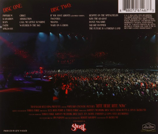 Rite Here Rite Now soundtrack (Ghost) [CD]