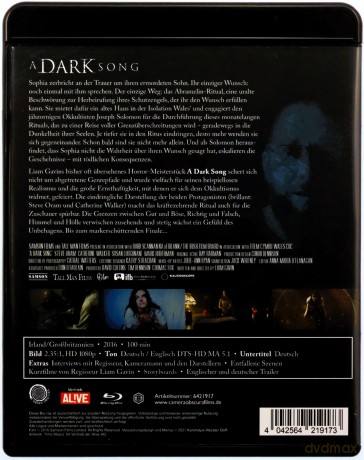 A Dark Song (Mroczna pieśń) [Blu-Ray]