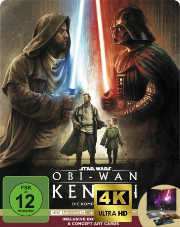Obi-Wan Kenobi (steelbook)  [2xBlu-Ray 4K]+[2xBlu-Ray]
