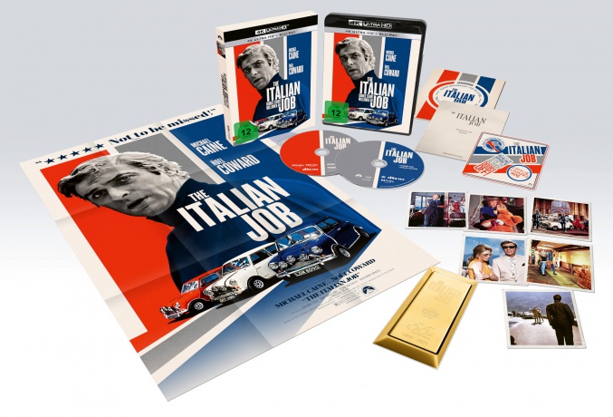 The Italian Job (Włoska robota) [Blu-Ray 4K]+[Blu-Ray]