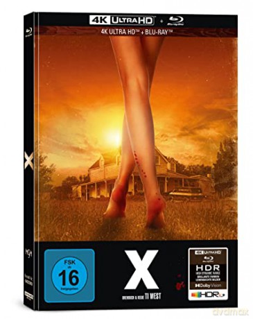X (mediabook) [Blu-Ray 4K]+[Blu-Ray]