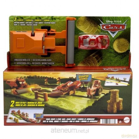 Cars. Zestaw Frank Escape and Stunt Race