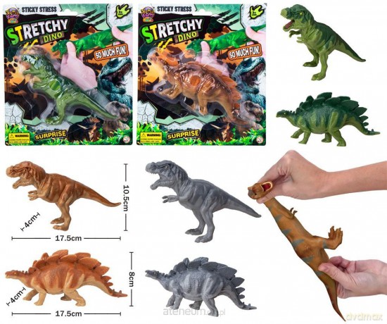 Dinozaur rozciągany MIX [FIGURKA]