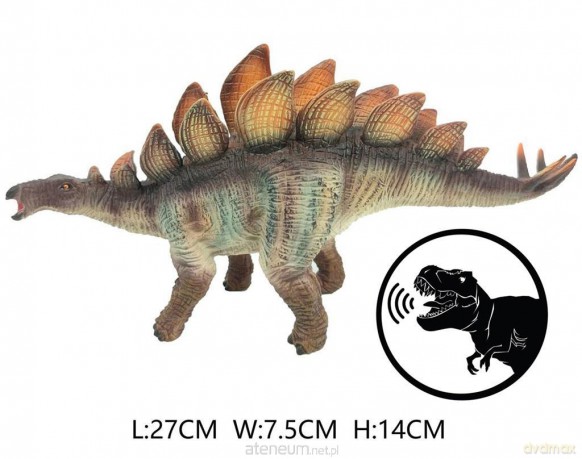 Dinozaur stegozaur z głosem [FIGURKA]