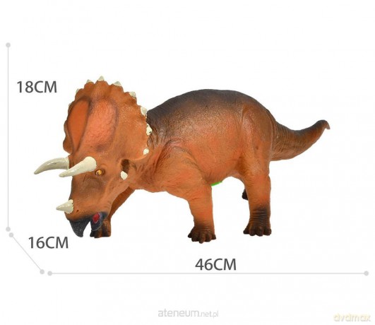 Dinozaur Triceratops z dźwiękiem [FIGURKA]
