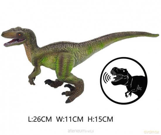 Dinozaur velociraptor z głosem [FIGURKA]
