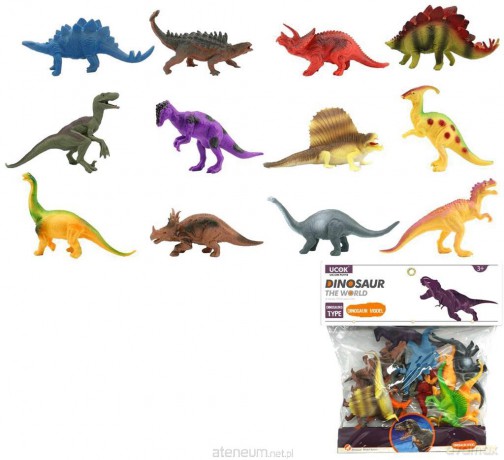 Dinozaury 12szt [FIGURKA]