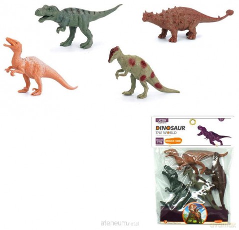 Dinozaury 4szt [FIGURKA]