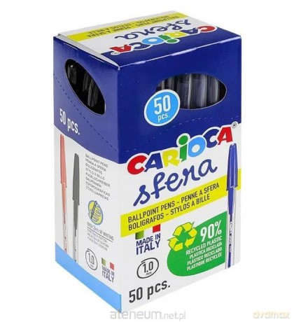 Długopis Sfera czarny (50szt)