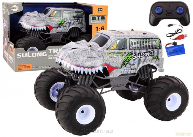 Duże auto Dinozaur terenowe 2.4G R/C 1:6