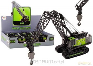 Dźwig gąsienicowy żuraw 1:55 czarno-zielony