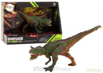 Figurka dinozaura karnotaur zielono-brązowy [FIGURKA]