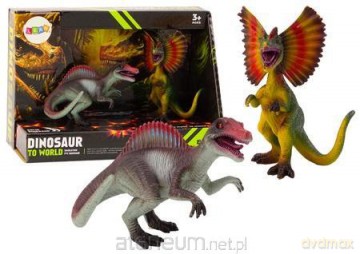 Figurki dinozaurów Spinozaur Dilofozaur 2el [FIGURKA]