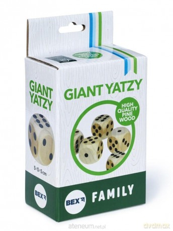 Gra plenerowa Gigantyczne Yatzy family Drewno [GRA]