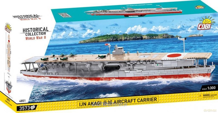 HC WWII Lotniskowiec IJN AKAGI [KLOCKI]