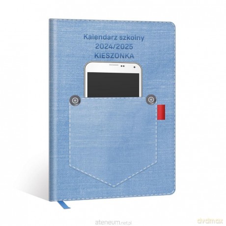 Kalendarz 2024-2025 szkolny Kieszonka [KALENDARZ]