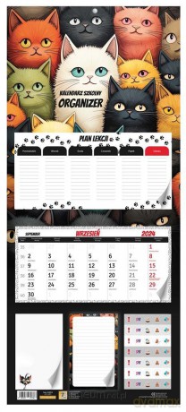 Kalendarz 2024-2025 szkolny Organizer [KALENDARZ]