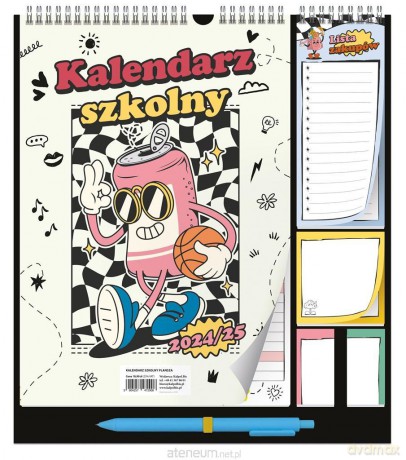 Kalendarz 2024-2025 szkolny Plansza [KALENDARZ]