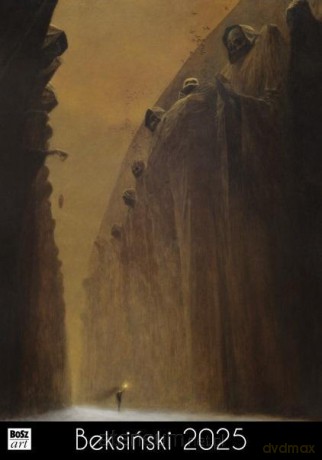 Kalendarz 2025 - Beksiński wzór 4 A3 [KALENDARZ]