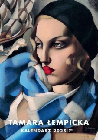 Kalendarz 2025 - Tamara Łempicka wzór 2 A3 [KALENDARZ]