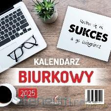 Kalendarz 2025 biurkowy kwadrat stojący [KALENDARZ]
