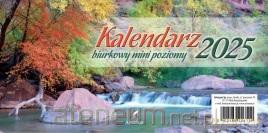 Kalendarz 2025 biurkowy mini pionowy stojący [KALENDARZ]