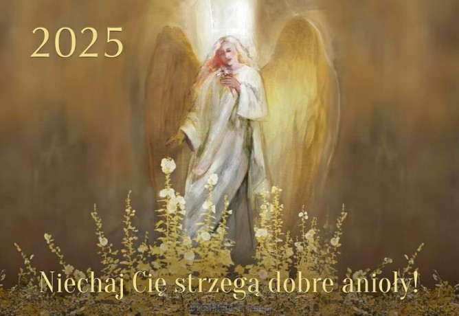 Kalendarz 2025 Trójdzielny Niechaj Cię strzegą.. [KALENDARZ]