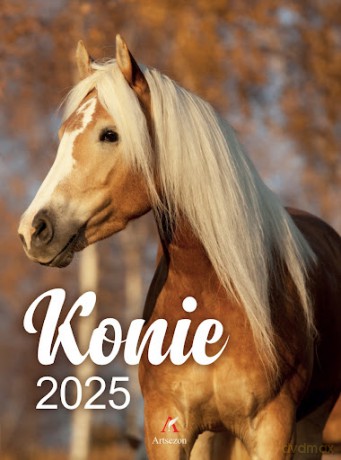 Kalendarz 2025 wieloplanszowy B4 Konie [KALENDARZ]