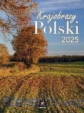 Kalendarz 2025 wieloplanszowy B4 Krajobrazy Polski [KALENDARZ]