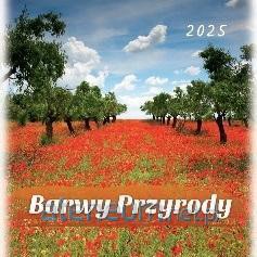 Kalendarz 2025 wieloplanszowy Barwy przyrody [KALENDARZ]