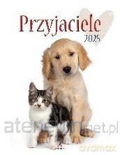 Kalendarz 2025 wieloplanszowy Przyjaciele biały [KALENDARZ]