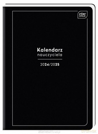 Kalendarz nauczyciela A5/352K Black [KALENDARZ]