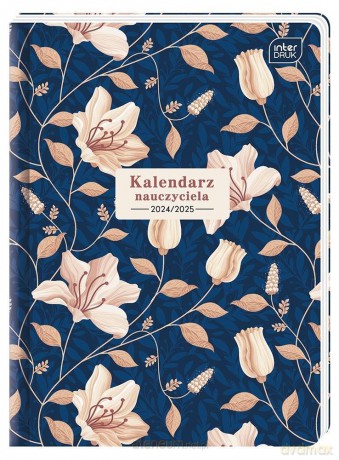 Kalendarz nauczyciela A5/352K Flowers [KALENDARZ]