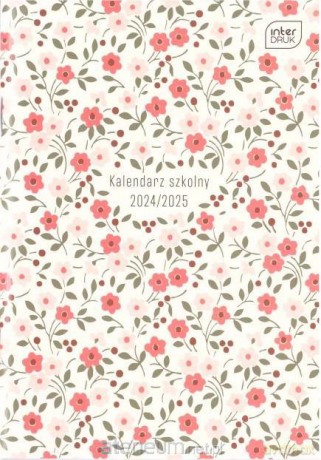 Kalendarz szkolny 2024/2025 B6 48 Flowers [KALENDARZ]