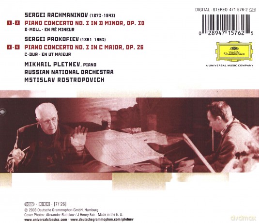 Pletnev,Russ.Nat.Orch.: Rachmaninov/Prokofiev [CD]